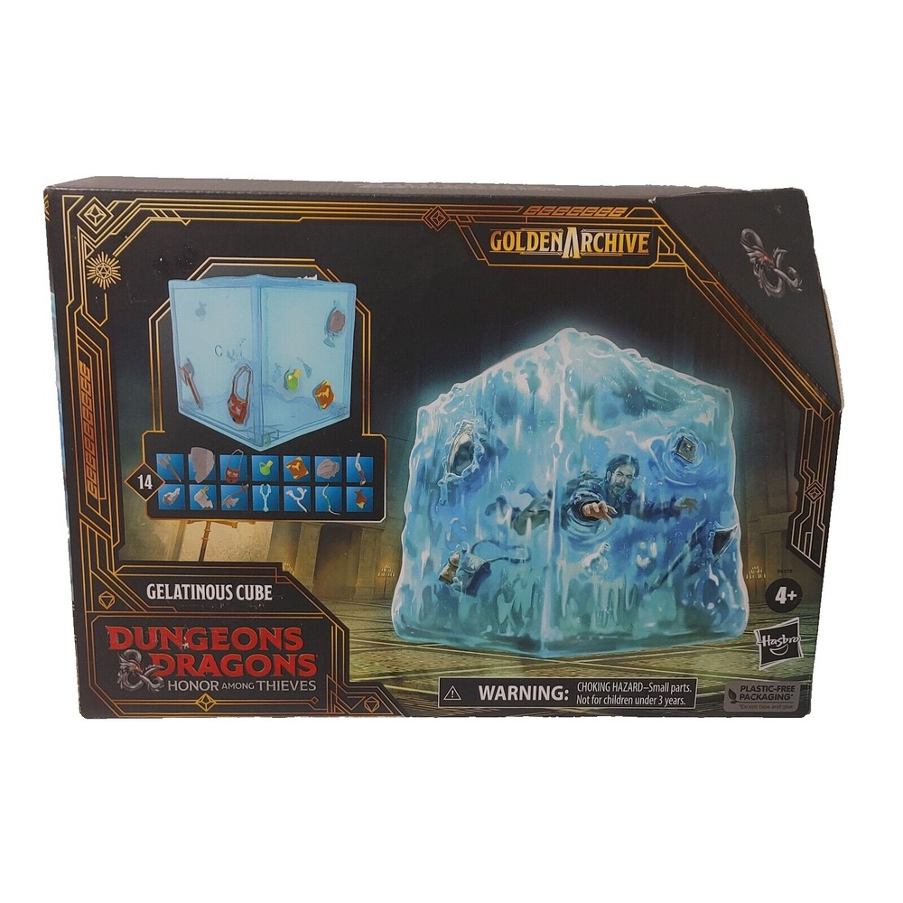 Dungeons & Dragons Golden Archive Gelatinous Cube Honor Among Thieves Toy Set
